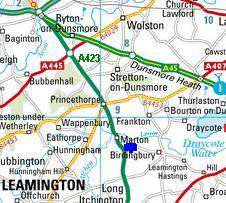 Lairhillock Touring Park location map